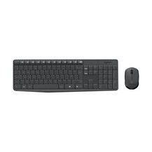 Logitech MK235 - Sats med tangentbord och mus - trådlös -