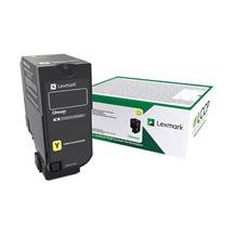 Lexmark - Gul - original - tonerkassett LRP - för Lexmark