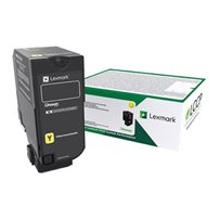 Lexmark - Gul - original - tonerkassett LRP - för Lexmark