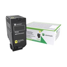 Lexmark - Gul - original - tonerkassett LCCP, Lexmark