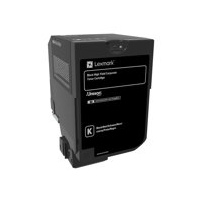Lexmark - Lång livslängd - svart - original - tonerkassett