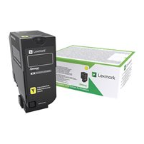 Lexmark - Gul - original - tonerkassett LCCP, Lexmark