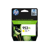 HP 953XL - 18 ml - Lång livslängd - gul - original -
