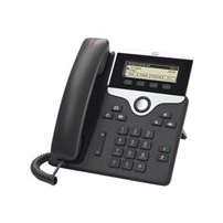 Cisco IP Phone 7811 - VoIP-telefon - SIP, SRTP - träkol