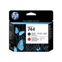 HP 744 - Svart, kromröd - skrivhuvud - för DesignJet Z2600