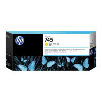 HP 745 - 300 ml - hög kapacitet - gul - original -