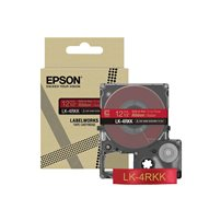 Epson LabelWorks LK-4RKK - Satin - guld på rött - Rulle