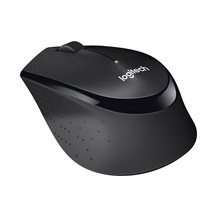Logitech M330 SILENT PLUS - Mus - 3 knappar - trådlös - 2.4