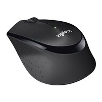 Logitech M330 SILENT PLUS - Mus - 3 knappar - trådlös - 2.4