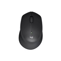 Logitech M330 SILENT PLUS - Mus - 3 knappar - trådlös - 2.4