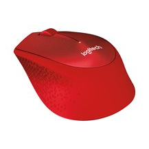 Logitech M330 SILENT PLUS - Mus - 3 knappar - trådlös - 2.4