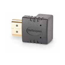 StarTech.com Down Angle HDMI 2.0 Adapter, 90-Degree HDMI