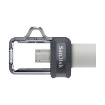 SanDisk Ultra Dual - USB flash-enhet - 128 GB - USB 3.0 /