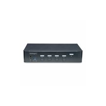 StarTech.com 4-Port DisplayPort KVM Switch, 4K 60Hz, TAA