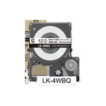 Epson LabelWorks LK-4WBQ - Svart på vitt - Rulle (1,2 cm x