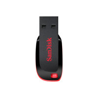 SanDisk Cruzer Blade - USB flash-enhet - 16 GB - USB 2.0 -