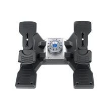 Logitech Flight Rudder Pedals - Pedaler - kabelansluten -
