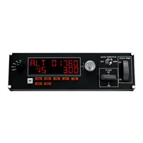 Logitech Multi Panel - Instrumentpanel till flygsimulator -