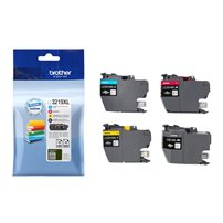 Brother LC3219XL Value Pack - 4-pack - XL - svart, gul,