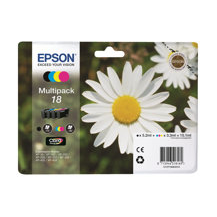 Epson 18 Multipack - 4-pack - 15.1 ml - svart, gul, cyan,