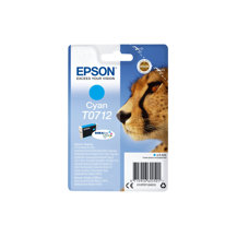 Epson T0712 - 5.5 ml - cyan - original - bläckpatron - för