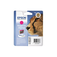 Epson T0713 - 5.5 ml - magenta - original - bläckpatron -