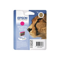 Epson T0713 - 5.5 ml - magenta - original - bläckpatron -