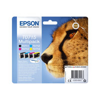 Epson T0715 Multipack - 4-pack - 23.9 ml - svart, gul,