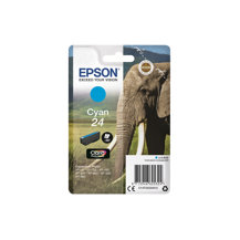 Epson 24 - 4.6 ml - cyan - original - bläckpatron - för