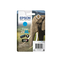 Epson 24XL - 8.7 ml - XL - cyan - original - bläckpatron -