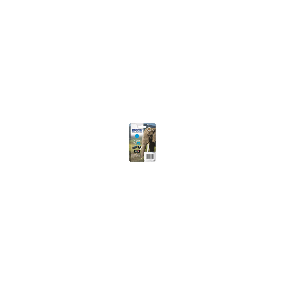 Epson 24XL - 8.7 ml - XL - cyan - original - bläckpatron -