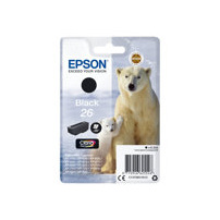 Epson 26 - 6.2 ml - svart - original - bläckpatron - för