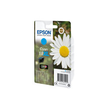 Epson 18XL - 6.6 ml - XL - cyan - original - bläckpatron -