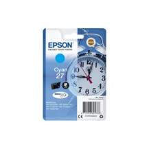 Epson 27 - 3.6 ml - cyan - original - bläckpatron - för