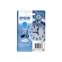 Epson 27 - 3.6 ml - cyan - original - bläckpatron - för