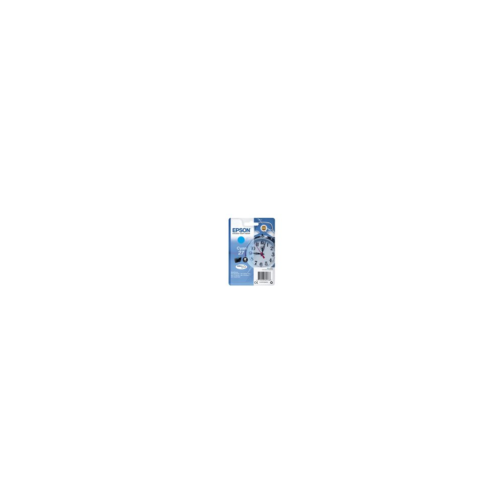 Epson 27 - 3.6 ml - cyan - original - bläckpatron - för