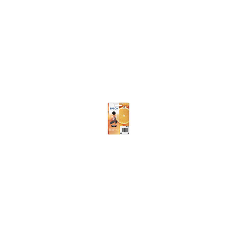 Epson 33 - 6.4 ml - svart - original - blister -