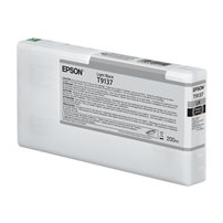 Epson T9137 - 200 ml - gråsvart - original - bläckpatron -