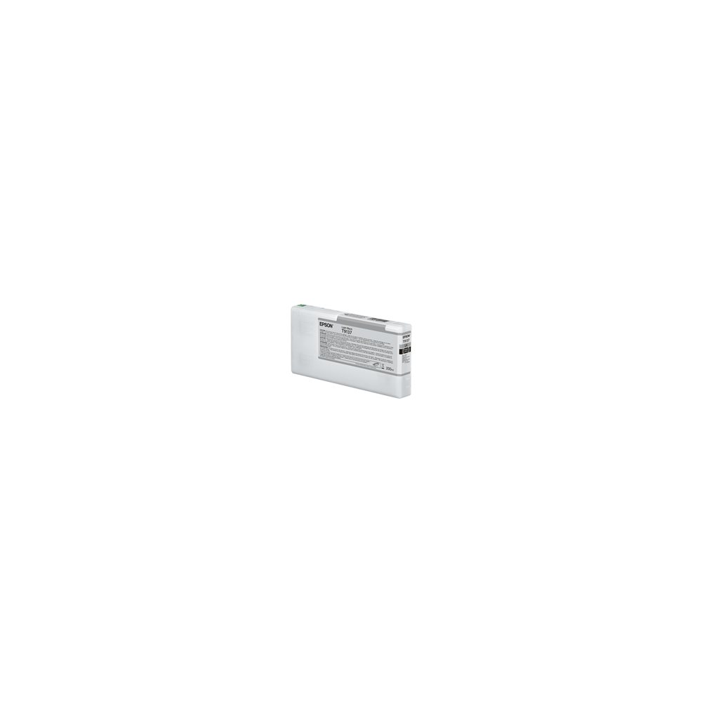 Epson T9137 - 200 ml - gråsvart - original - bläckpatron -