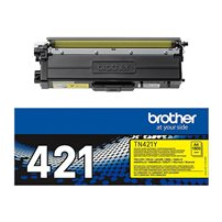 Brother TN421Y - Gul - original - tonerkassett - för