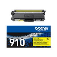 Brother TN910Y - Ultra Jumbo - gul - original -