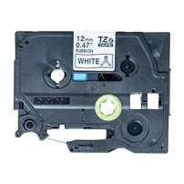 Brother TZe-R231 - Svart på vitt - Rulle (1,2 cm x 4 m) 1