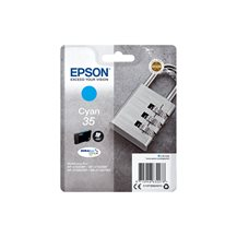 Epson 35 - 9.1 ml - cyan - original - bläckpatron - för