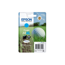 Epson 34XL - 10.8 ml - XL - cyan - original - bläckpatron -