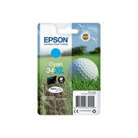 Epson 34XL - 10.8 ml - XL - cyan - original - bläckpatron -