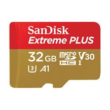 Extreme Plus microSDHC 32GB+SD Adapter
