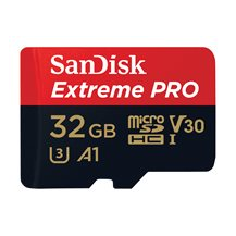 Extreme Pro microSDHC 32GB+SD Adapter