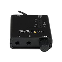 StarTech.com USB Sound Card w/ SPDIF Digital Audio & Stereo
