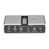 StarTech.com 7.1 USB-audio-adapter externt ljudkort med