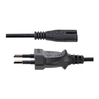 StarTech.com 1 m nätsladd för bärbara datorer, EU-kontakt